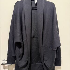 SPANX Black Oversized Cardigan